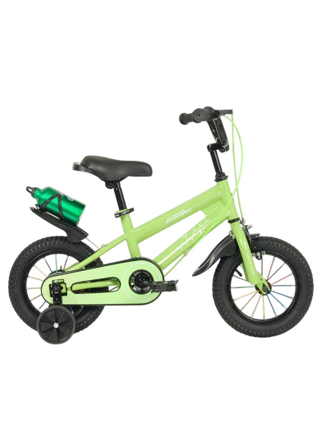 Lamborghini Adjustable Kids' Bike (18 inch, Green) - Image 2